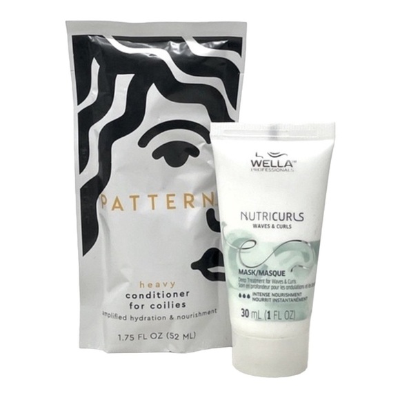 🌺 Wella Pattern Curly Hair Conditioner Mask Minis - Picture 1 of 3